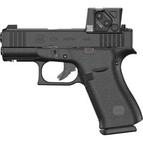GLOCK 43X MOS 9mm Pistol with Aimpoint COA - 2x 15rd Mag
